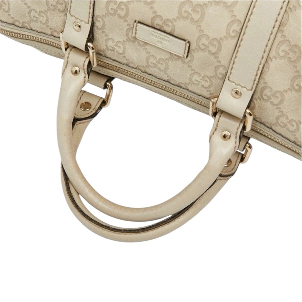 Gucci Guccissima Beige Monogram Satchel - Picture 4 of 6